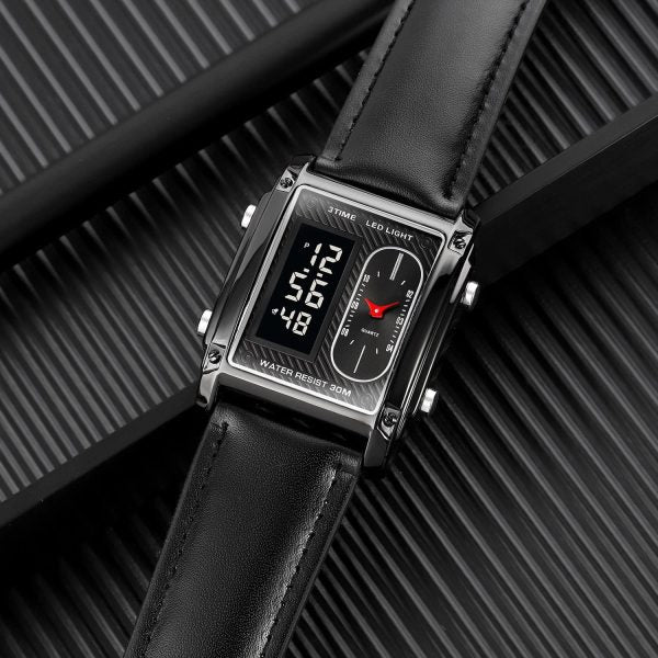 Digital Analog Mens Wrist Watch