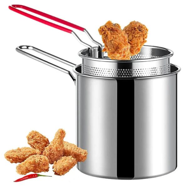 Stainless Steel Deep Fryer Pot